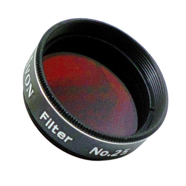 Olivon High Quality DEEP RED #25 Filter (1.25")
